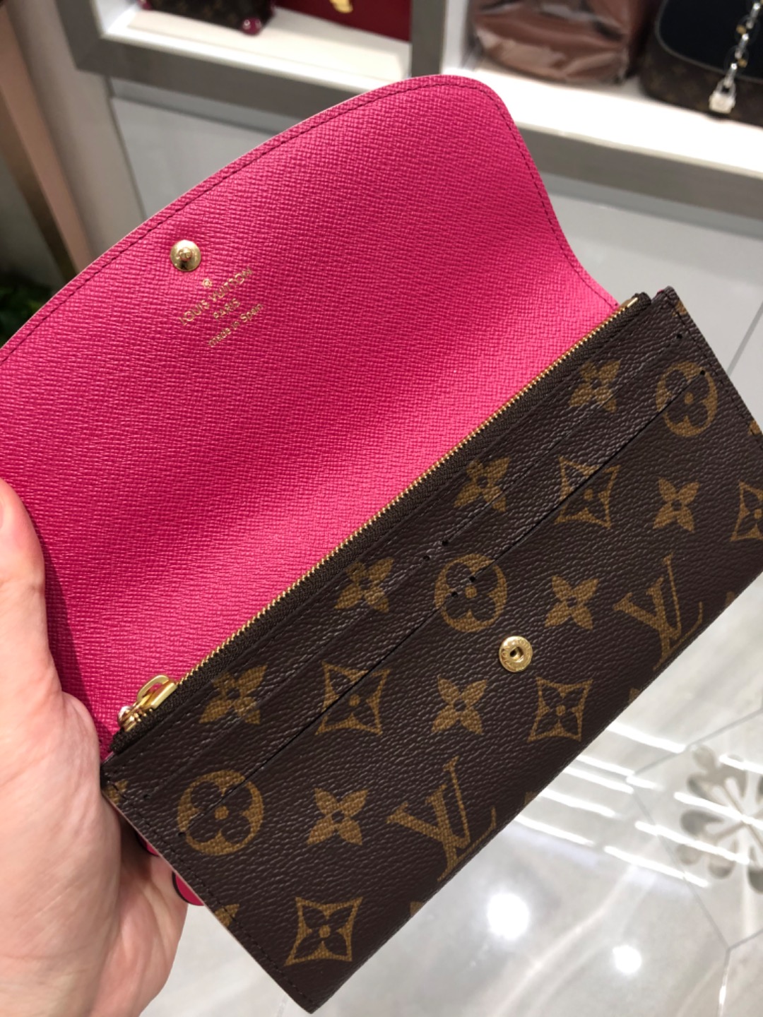 lv粉花朵钱包_正奢奢侈品