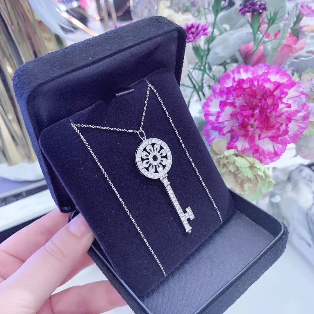 tiffany钥匙项链