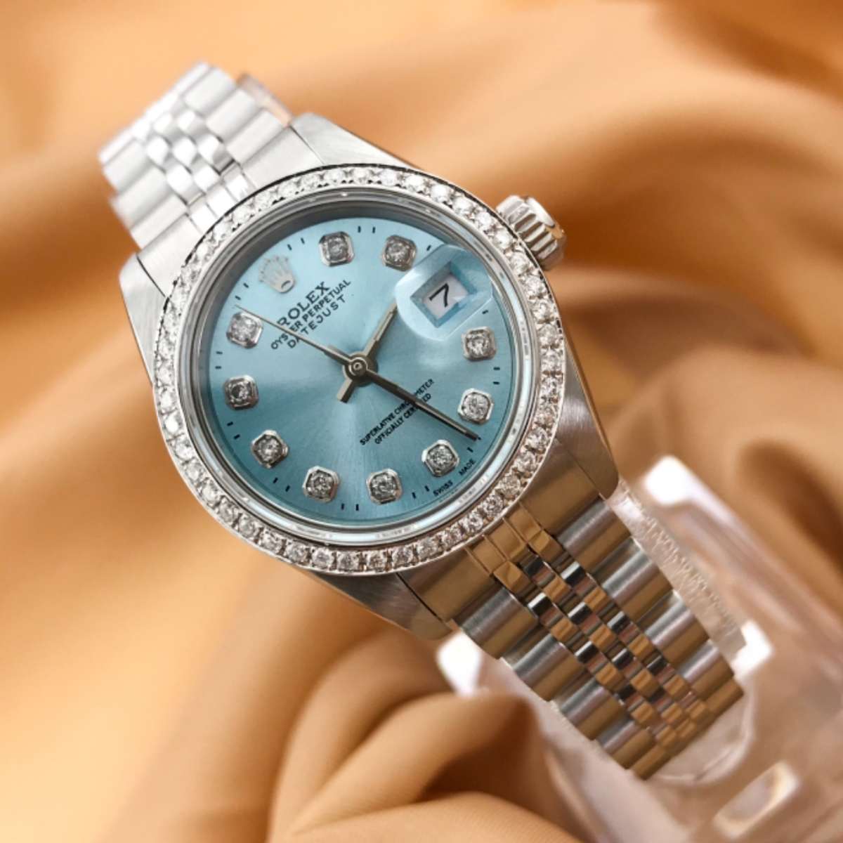劳力士79174冰蓝面后钻