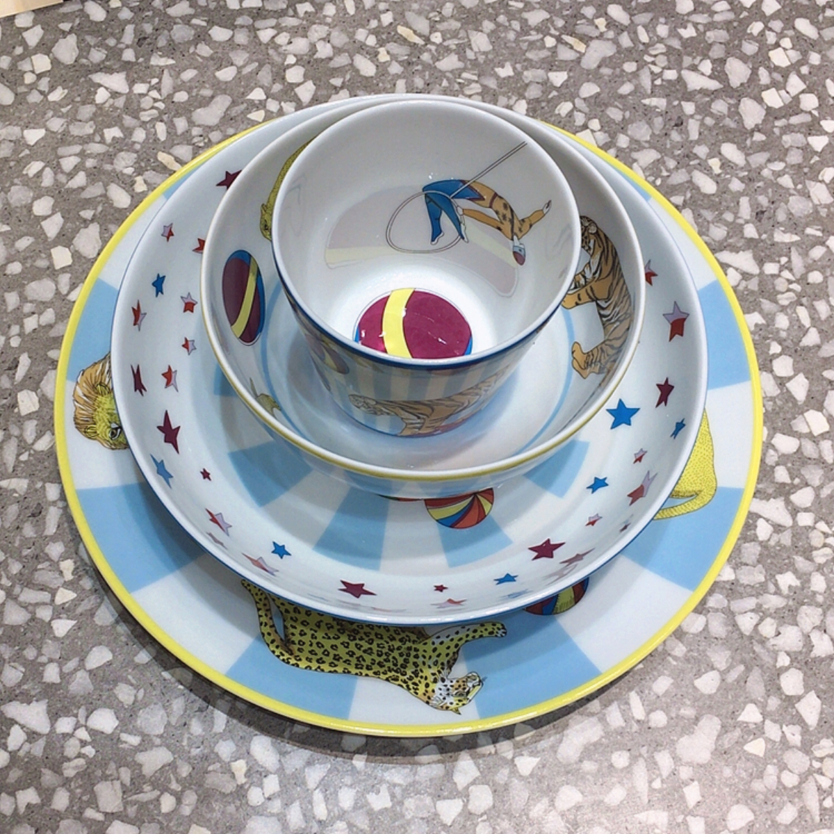 全新hermes爱马仕 马戏团餐具套装_正奢奢侈品运营服务中心