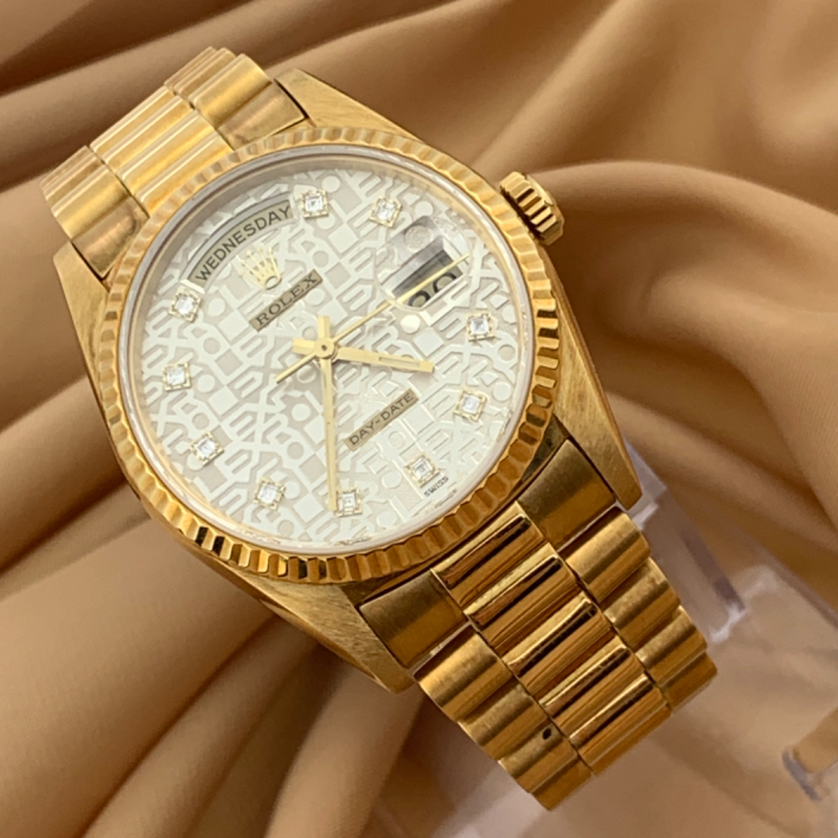 劳力士18238,表径36mm,大金劳,95新原始品相